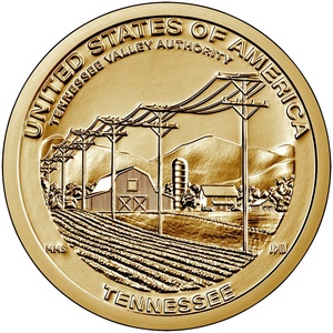 2022 1-dollar - S - Tennessee - Reverse Proof reverse